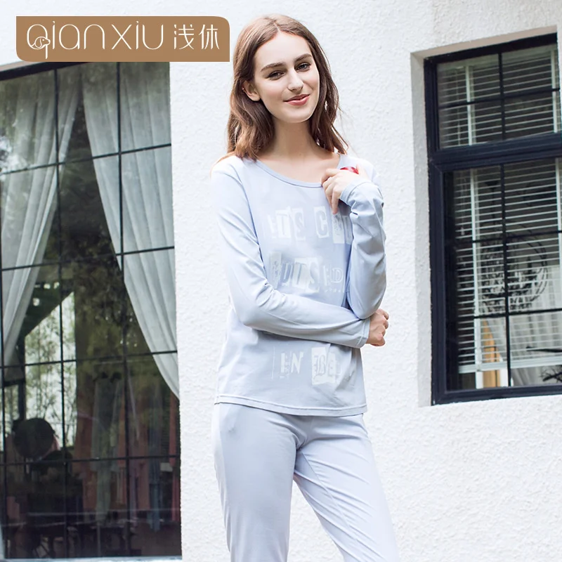 

Распродажа новых товаров на весну и осень, Женская домашняя одежда с принтом, женская модель