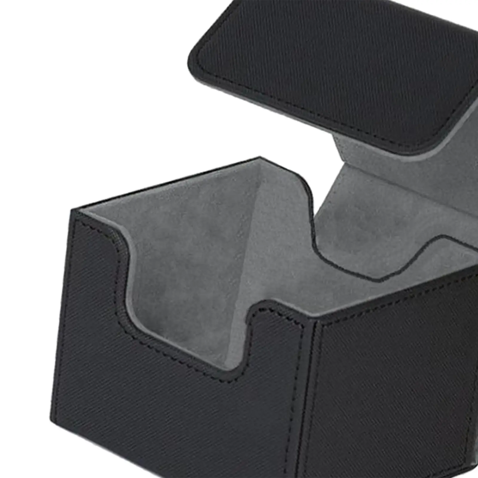 

Card Deck Box Game Card Protector Magnetic Closure for Trading Card Gray