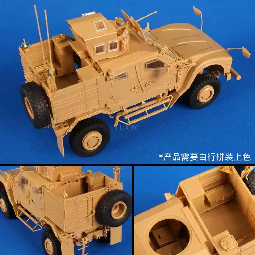 Фото TRUMPETER 63553 1/35 US SOCOM M1245 M-ATV Бронированная машина, пластиковый конструктор, набор для сборки, подарок для мальчиков №4