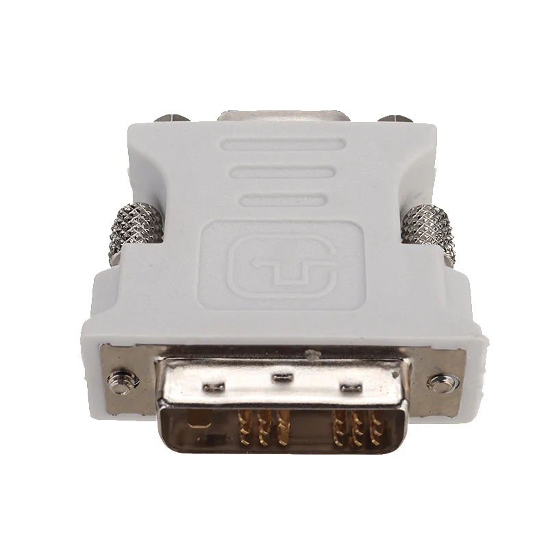 Новинка, переходник для видеоадаптера 1080P Φ на VGA, адаптер с двойным звеньем 18 + 1 контакта «папа» на 15-контактный «мама» для монитора компьютера