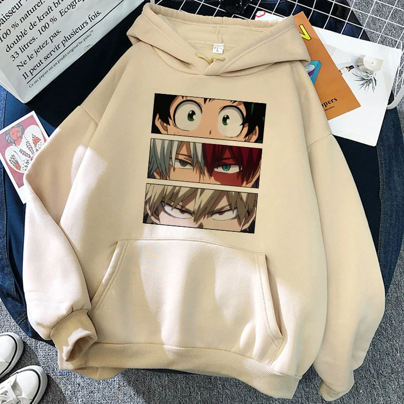 

My Hero Academy Hoodie Women Men Kawaii Japanese Anime Hoodies Boku No Hero Academia Streetwear Himiko Toga Sweatshirt Unisex