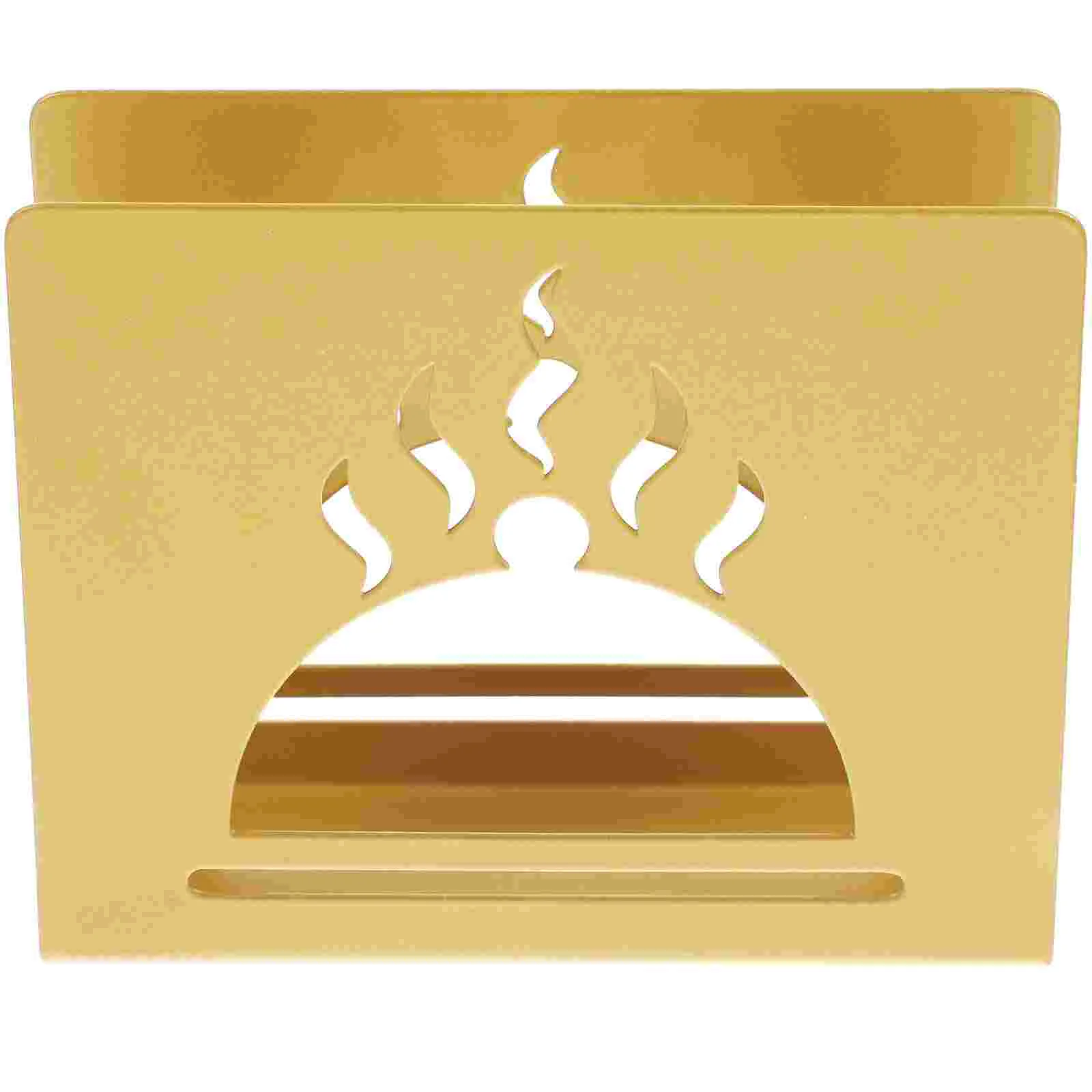 

Napkin Holder Paper Rack Metal Towel Tissue Stand Desktop Table Dispenser Organizer Decorative Tabletop Box Storage Serviette