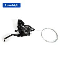 3x7speed mtb bicycle shifter mountain bike left right brake lever shifter set left 3 speed right 7 speed new hot sale