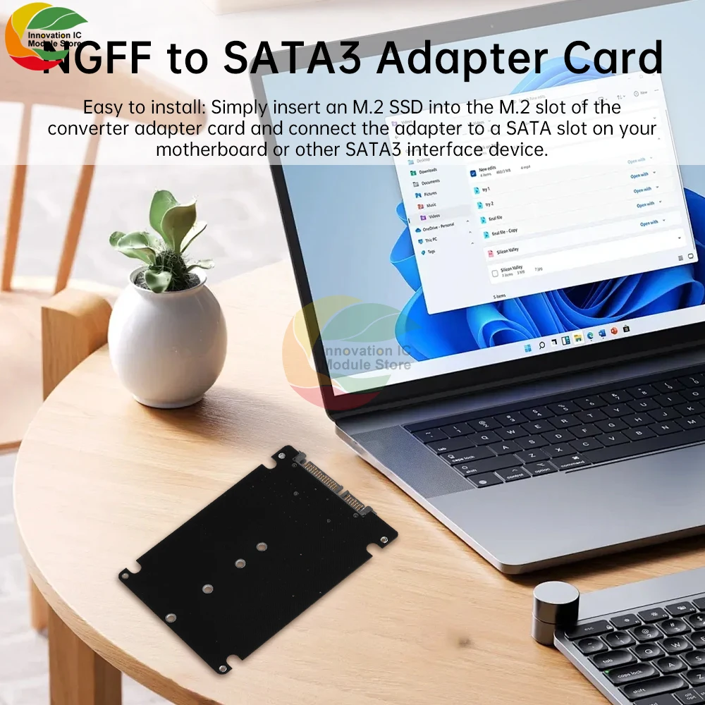 SATA3 6 Гбит/с M.2 NGFF SSD к SATA3.0 Карта адаптера Плата внешнего жесткого диска