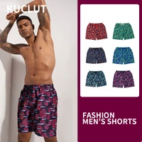 new swimming shorts men beach swimsuit casual quick dry breathable male swimwear shorts swim trunks hot spring pants badehose