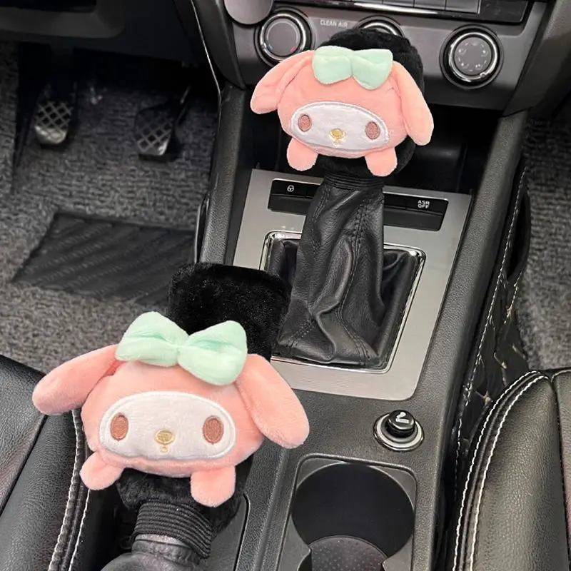 Sanrio автомобильный рычаг переключения передач ручного тормоза плюшевый защитный