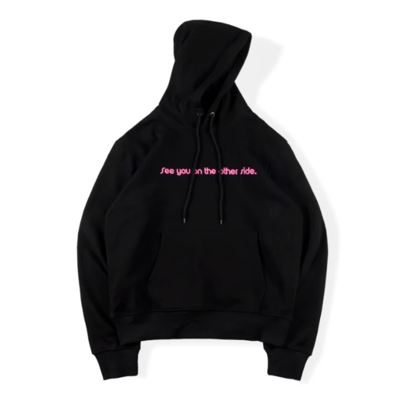 

Travis Scott Kanye west see you on the other side print Oversized Hood Clothes Hip-Hop High Street Sweatshirts