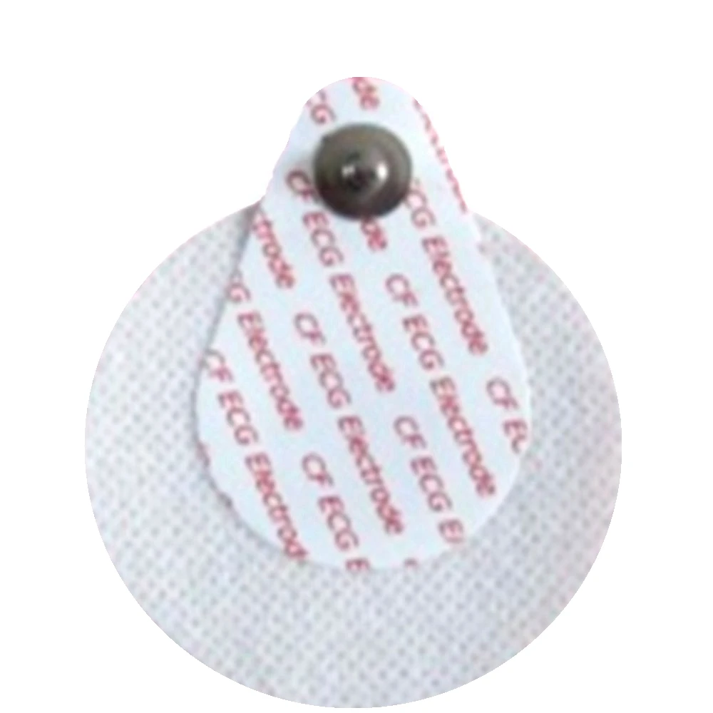 

Disposable Eccentric Foam elctroder,diameter 55mm,Adult basic button pad with Ag/Agcl, ecg cable connecting