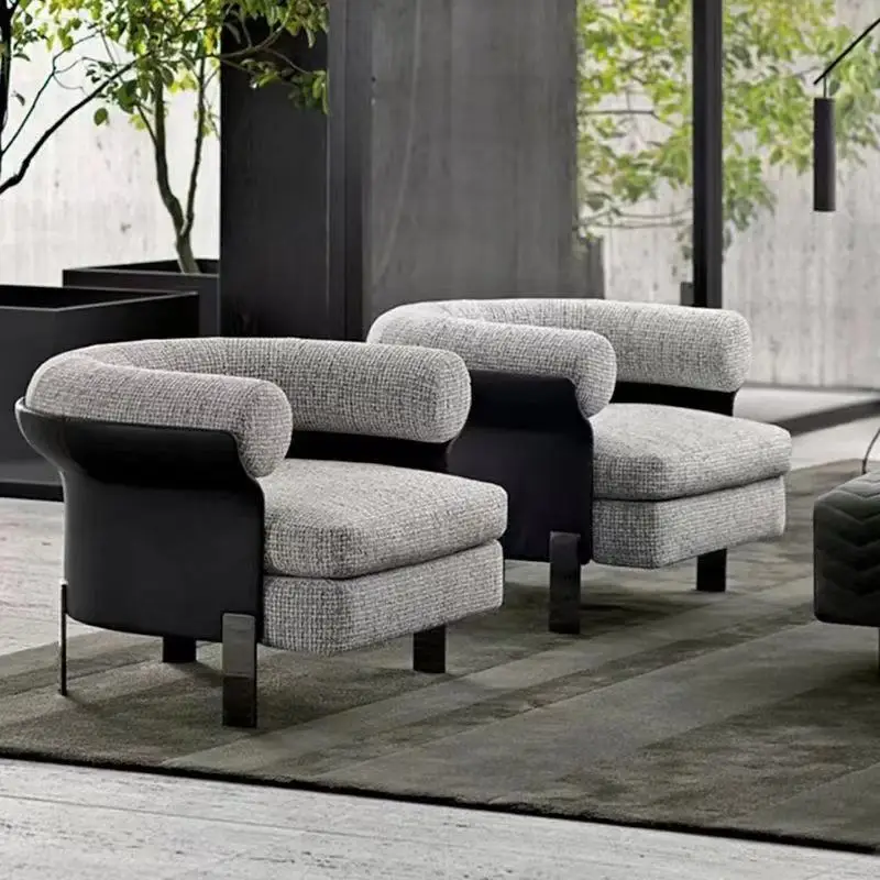 

living room chairs modern single sofa chair in white, gray