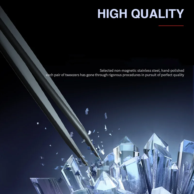 Механический пинцет эритростойкий устойчивый к коррозии высокоточный