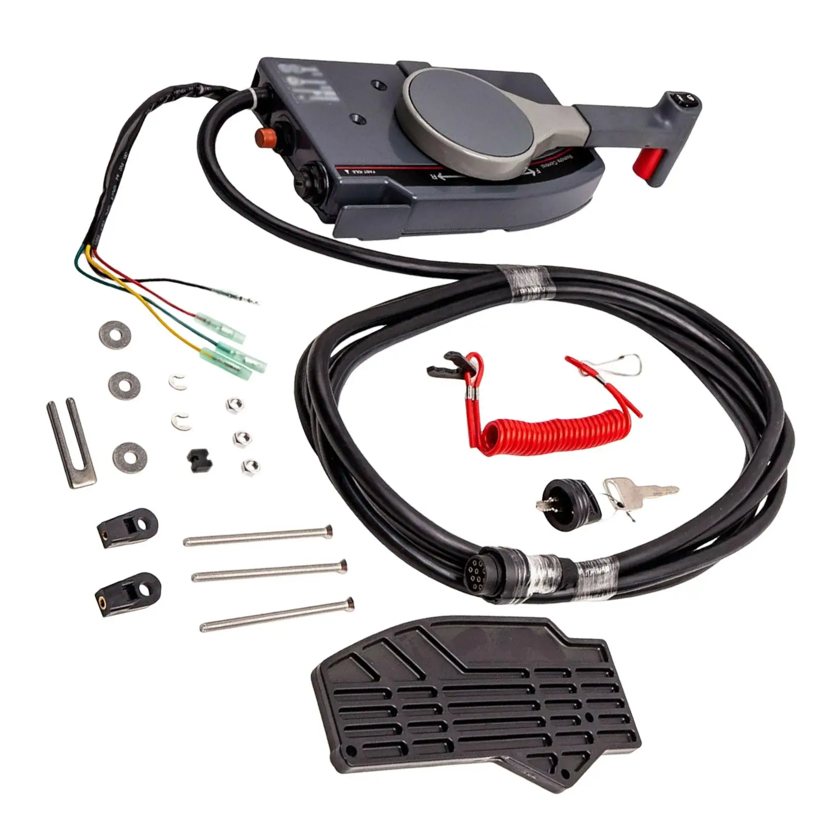 

10Pin Outboard Remote Control Box Fits for Boat Engines