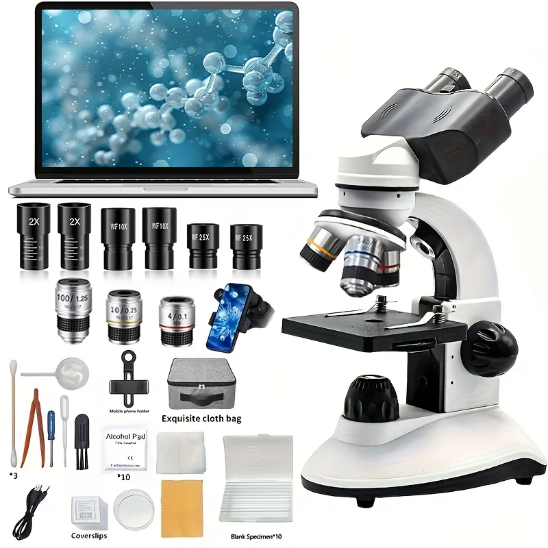 

Профессиональный оптический микроскоп Sino Optical 40X-5000X