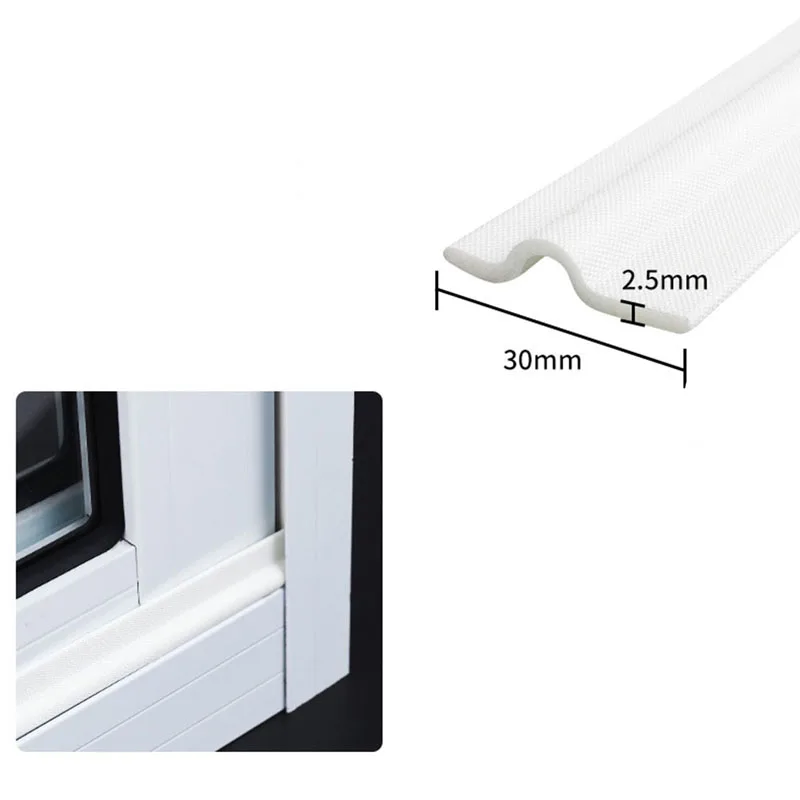 

Self-Adhesive Window Sealing Strip Weather Soundproofing Sound Insulation Tape