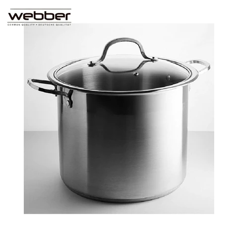 Кастрюля 12 л, 26х22см BE-128-12L со стеклянной крышкой - изображение