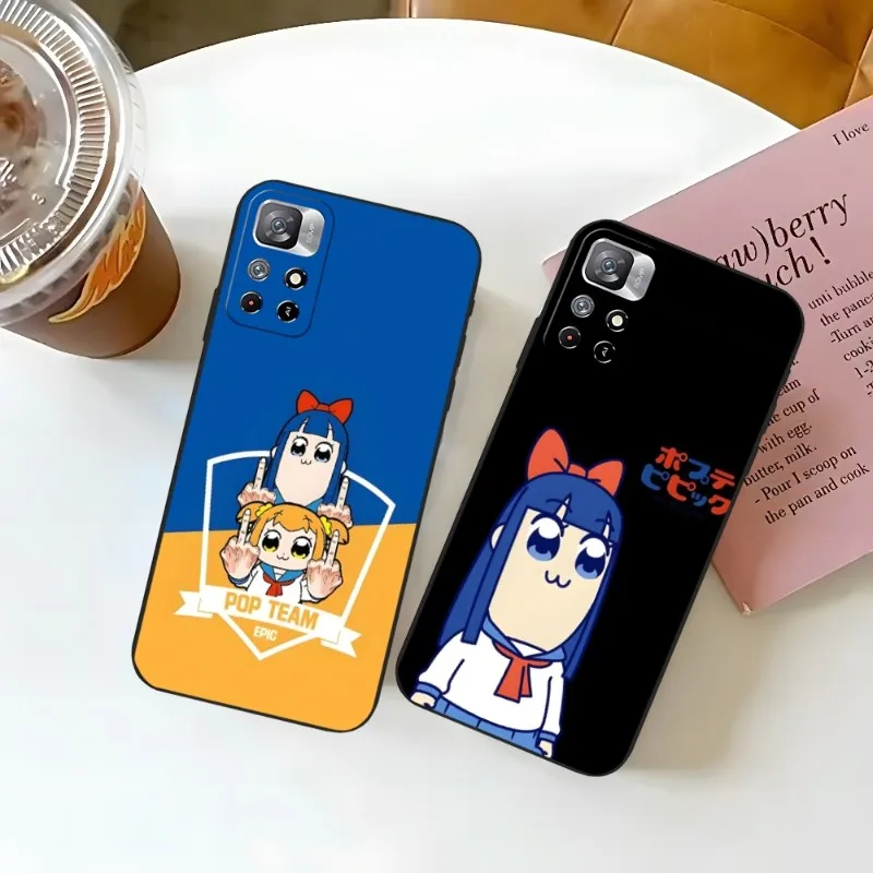 Чехол для телефона POP Team Epic PIPI из аниме для Xiaomi Redmi 10A 9 9T 9A 10 8 8A Note 9S 7 11S 12 11 10S Pro Plus, чехол