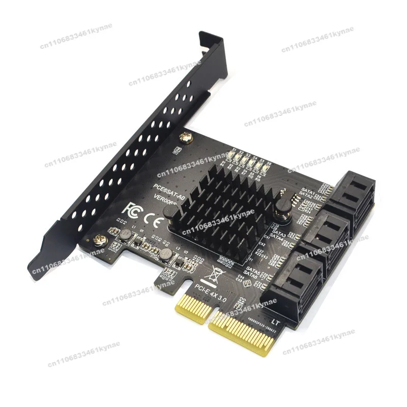 Подходит для карт расширения PCIE на 6 портов, 8 портов, 10 портов SATA3.0 6G ASM1166 PCI-E3.0 GEN3 (art.: 3920d38c844bd) - 3920d38c844bd