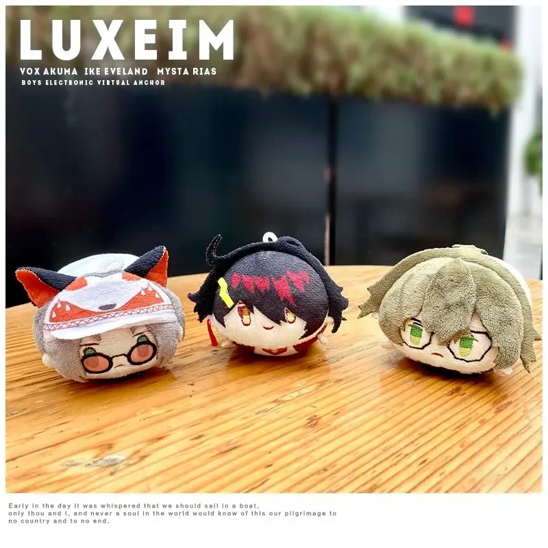 Игра аниме Luxiem Vox akuma Ike Eveland Mysta Rias косплей милый Papa Dango кулон брелок Декор