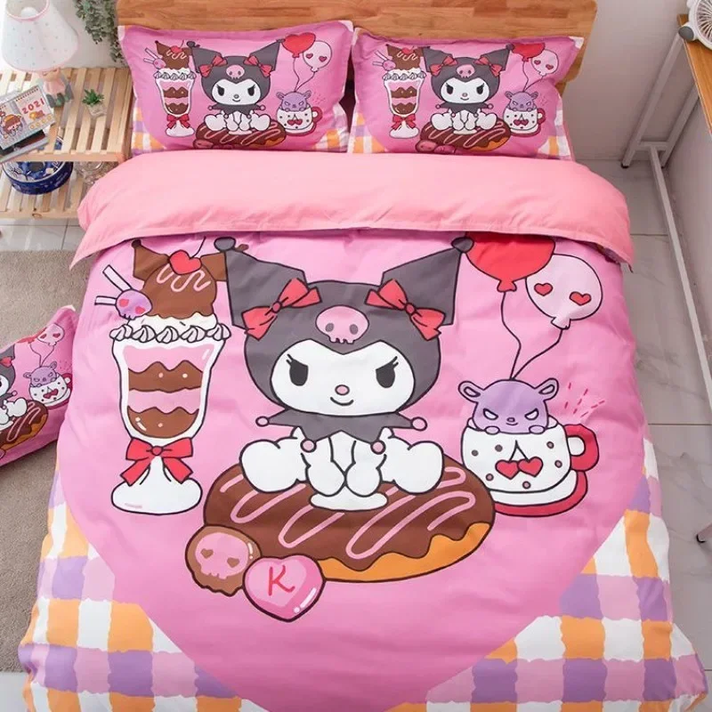 

Sanrio anime kawaii cute cartoon personality creative surprise three-piece set of four-piece holiday gift for boys and girls