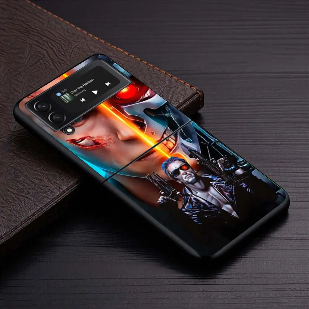 Чехол для телефона «Арнольд Шварценеггер Терминатор» для Samsung Galaxy Z Flip3 Flip4 Flip5 Flip6 Flip7 для Z Flip 7 6 5 4 3 5G Hard Fold (art.: 3920d3e2fe012) - 3920d3e2fe012