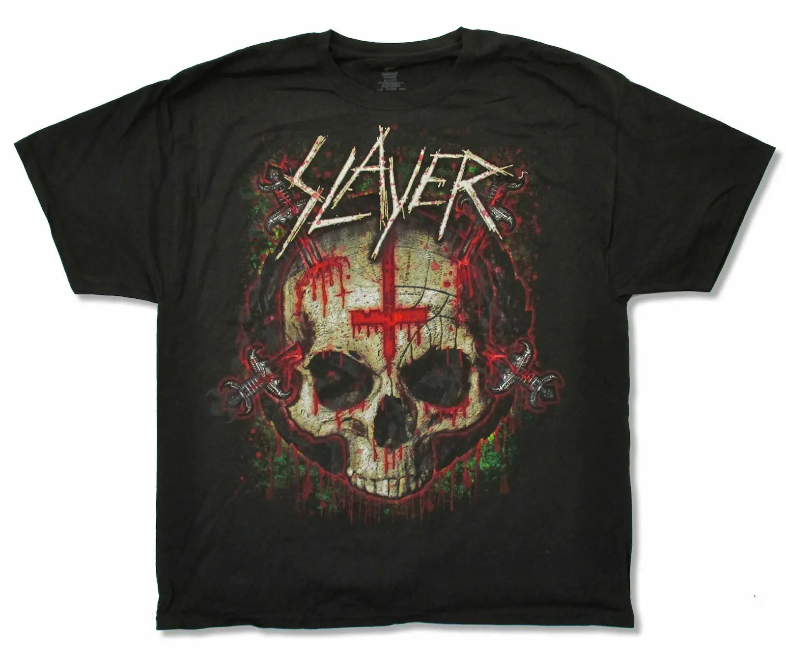 

Slayer Ritual Skull Black T-Shirt NEW
