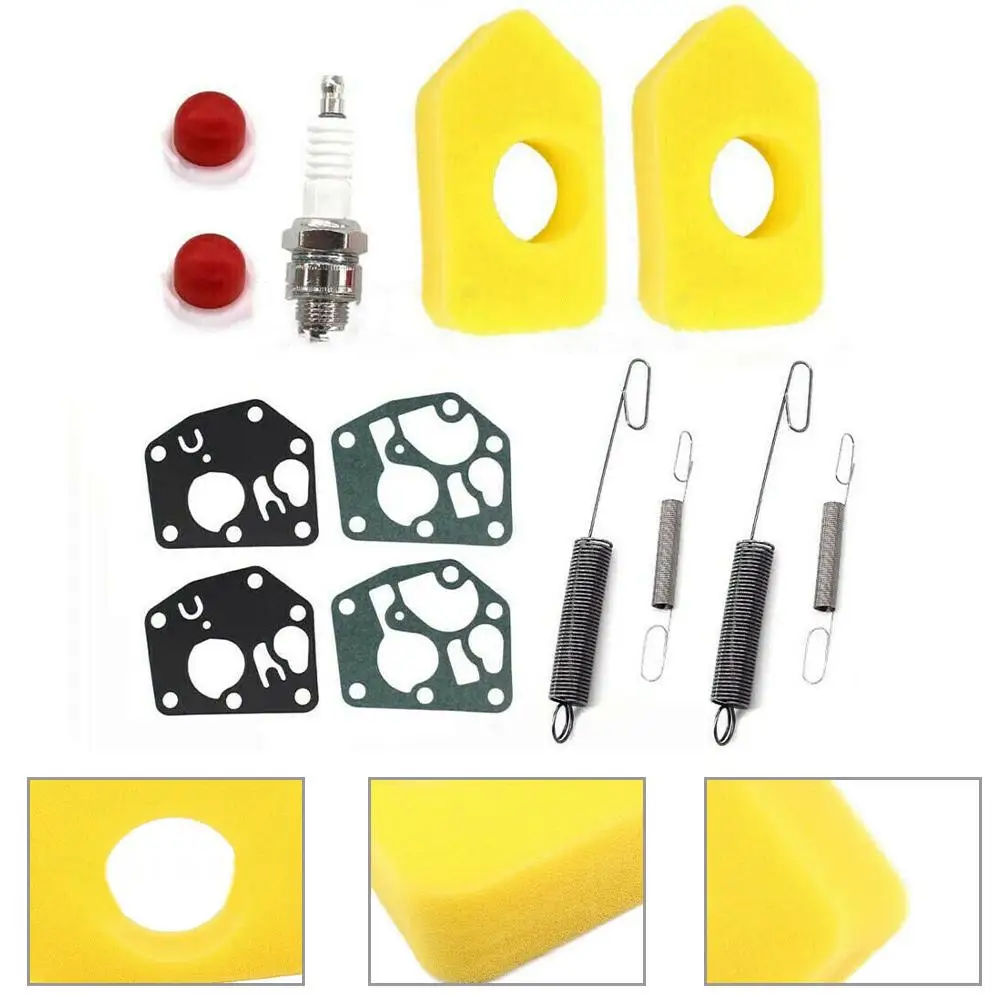 

2 Set Lawn Mower Service Kit For Sprint 375 Quatro Classic Engines Series 300 450 500 550 98902 9B902 98982 10A902 10B902