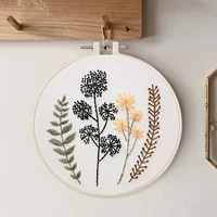 embroidery diy handmade material package creative self made cross stitch painting embroidery material package sewing process