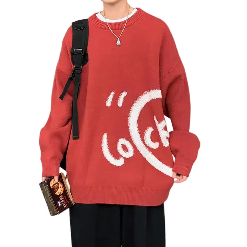 

Lovers Beauty Sweater Men Knitting Fake Luxury Men's Clothing Thick Sweaters With Headings Jersey Pullover Acne Studios Grinch