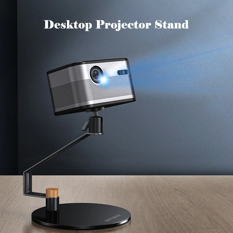 Oatsbasf Metal Projector Stand Adjustable Desktop Holder for XGIMI  Magic Screen Cool Music Dangbei Home Office Portable Stand