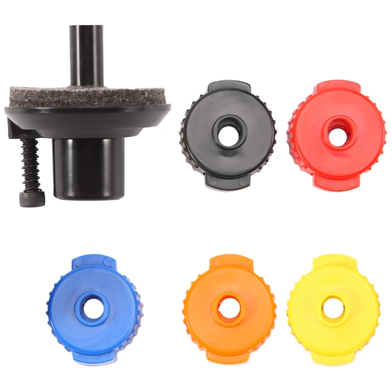 

Drum Kit Hi-Hat Tube Holder 5 Pieces Color Quick Release Nuts Set Drum Mate Accessories