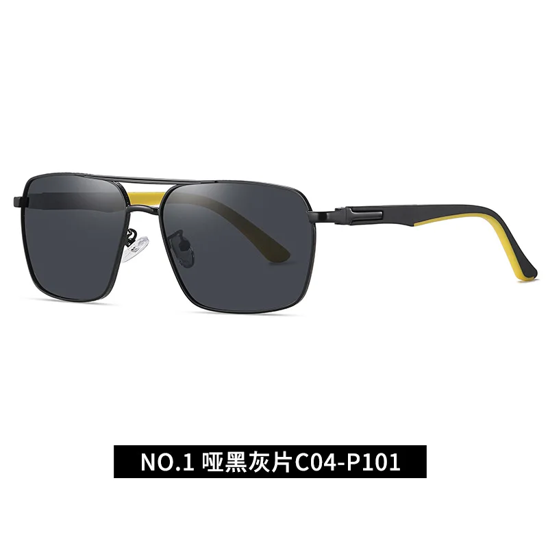 2021Мужские солнцезащитные очки с двойным лучом светоотражающие линзы6307Драйвер