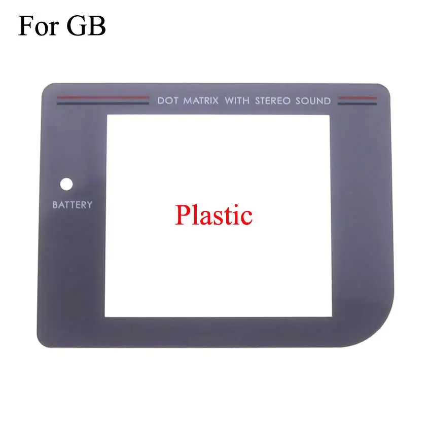 Пластиковый стеклянный объектив YuXi для GB GBC GBA SP GBP экран защитная крышка