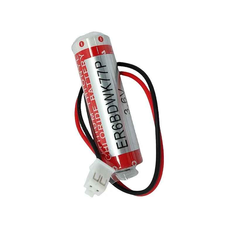 Фото Литий-ионный неперезаряжаемый аккумулятор ER6BDWK77P 3.6V 2700mAh для сварочного робота, ПЛК, тип памяти, высококачественная сменная батарея №4