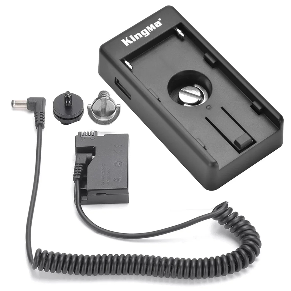 Фотокамера для аккумулятора устройство подключения с переходником NP-F Canon EOS Rebel T5i