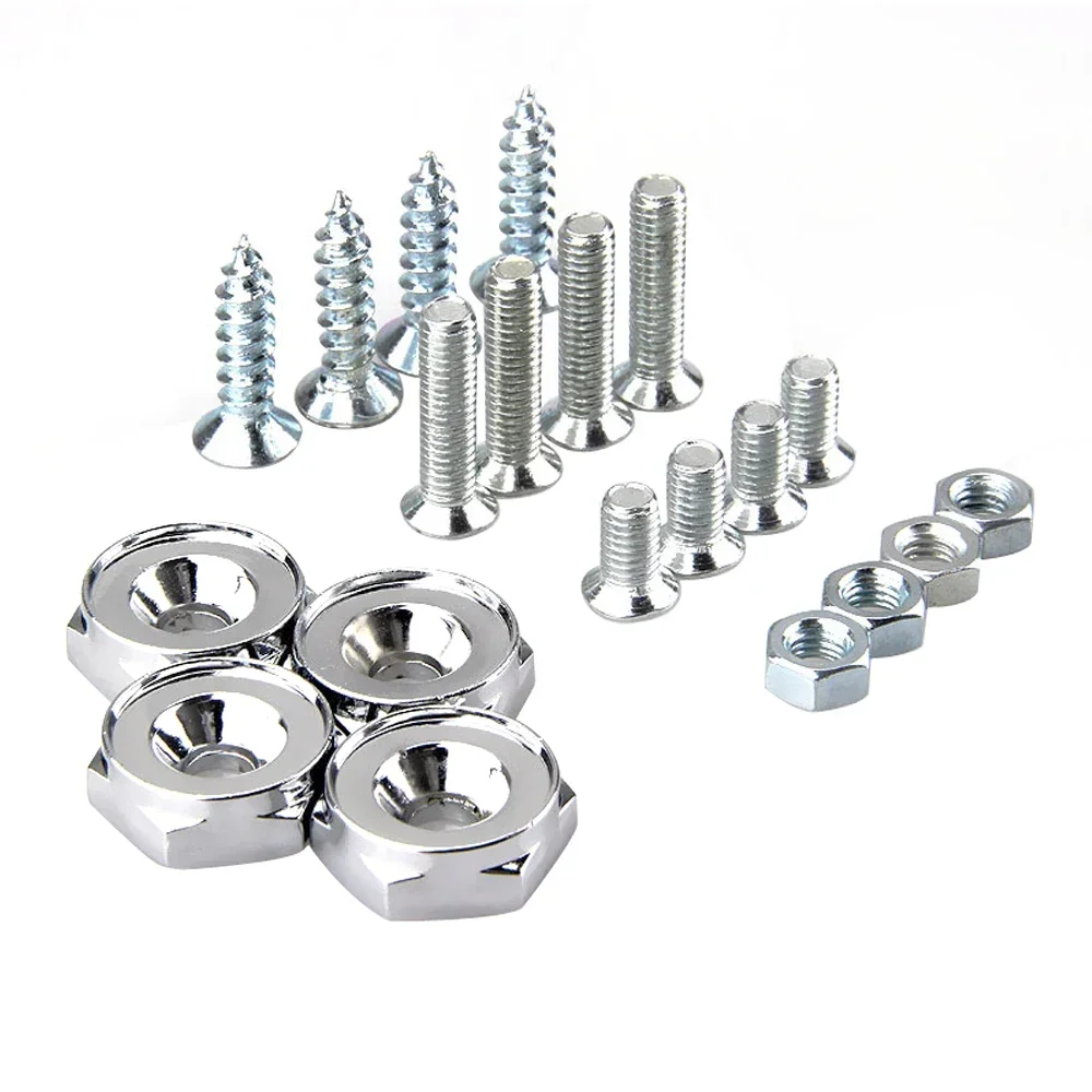 4 шт. винты для номерного знака автомобиля эмблемы SSANG YONG Actyon Rexton Kyron Korando Rodius Chairman