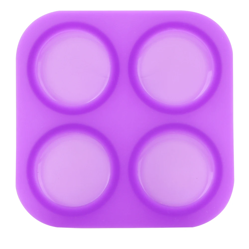 4 Полости Легко Снимаемые Силиконовые Формы Для Мыла С Подносом Искусственные