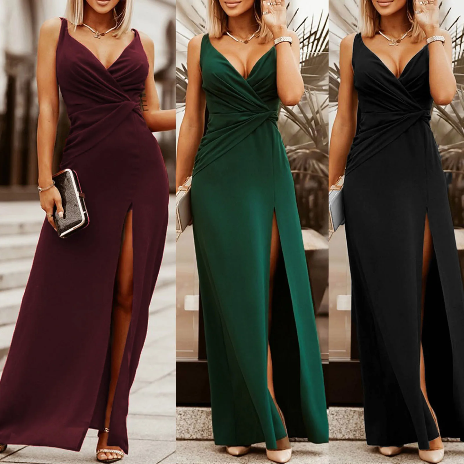 

Womens Sexy Sleeveless Spaghetti Strap Black And Brown Dress for Women Hooded Dress Womens Years Eve Outfits for Women