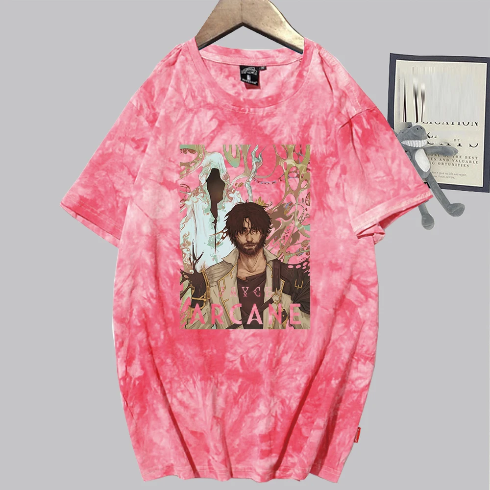 Футболка унисекс с круглым вырезом Arcane Jayce Graffiti