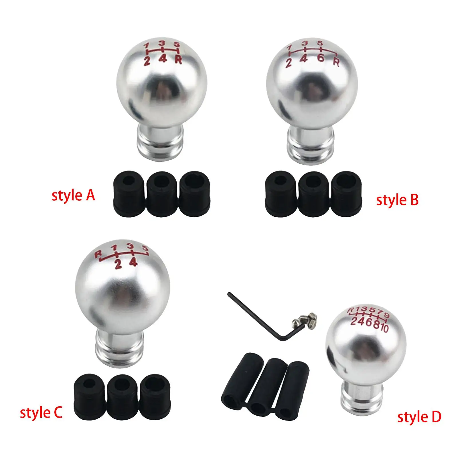 

Ручная ручка переключения передач, запасные алюминиевые фитинги, универсальные, аксессуары