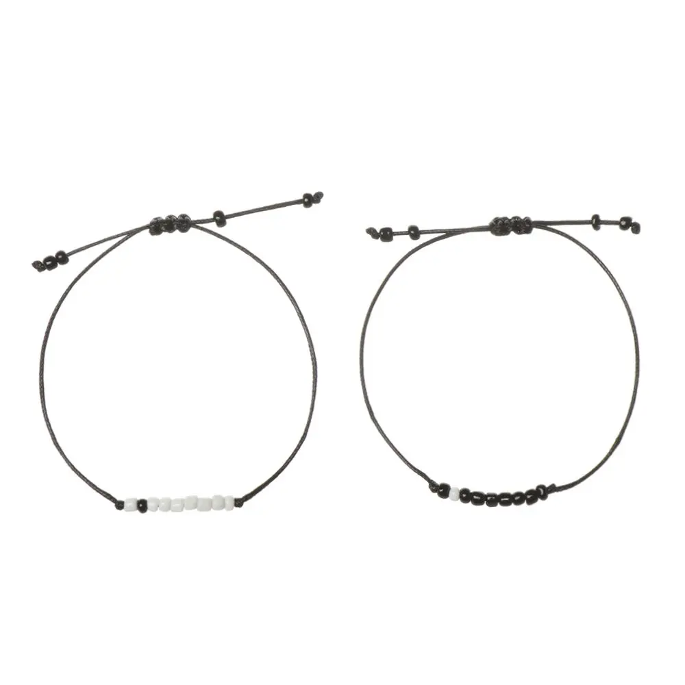 Ювелирные изделия BFF Подарок на годовщину воск нить мох код Плетеный орнамент