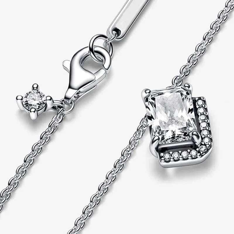 Фото Комплект из колье и серёг, из серебра 925 пробы №4