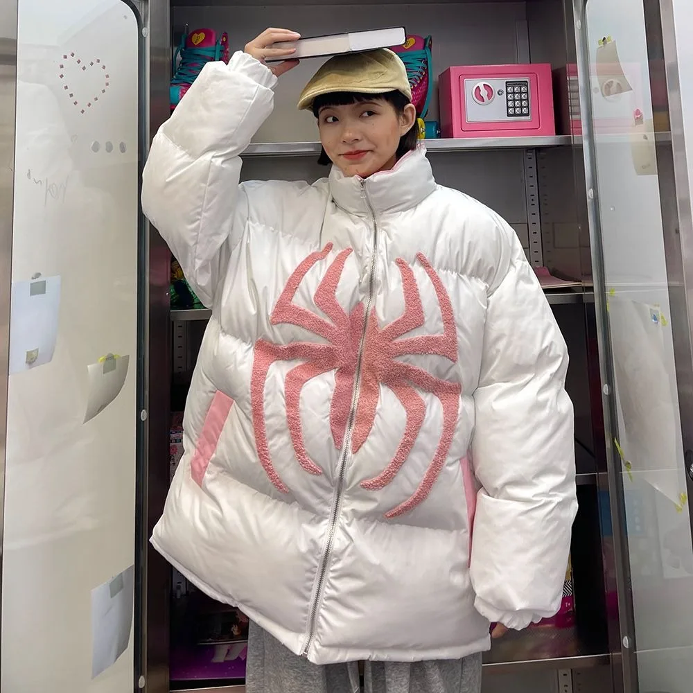 Парка Y2K мужская зимняя в стиле Харадзюку