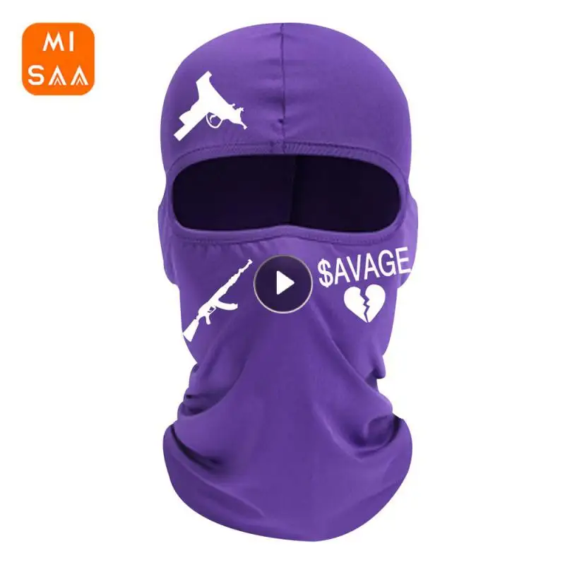 

Beautiful And Practical Windproof Quick- Breathable Anti-uv Motorcycle Helmet Liner Hats High Quality Materials Are Simpler