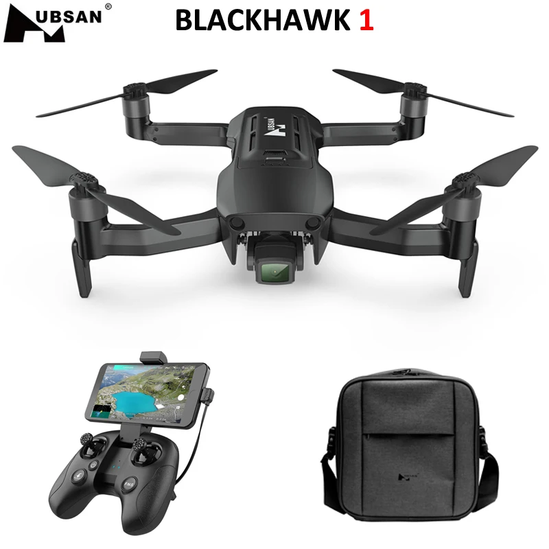 

Квадрокоптер Hubsan BLACKHAWK 1 с 3-осевым шарнирным подвесом и камерой 4K