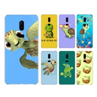 cartoon sea turtle tortoise case for redmi note 7 8 8t 9s cover for redmi note 9 10 pro max 10s 6 5 9t transparent printing