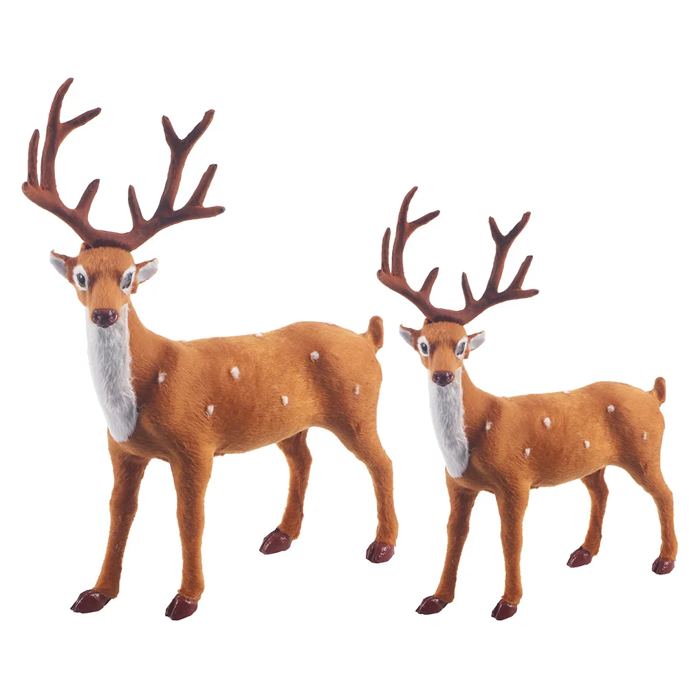 

Christmas Party Table Centerpiece Christmas Deer Decoration Christmas Deer Decor Christmas Reindeer Statue