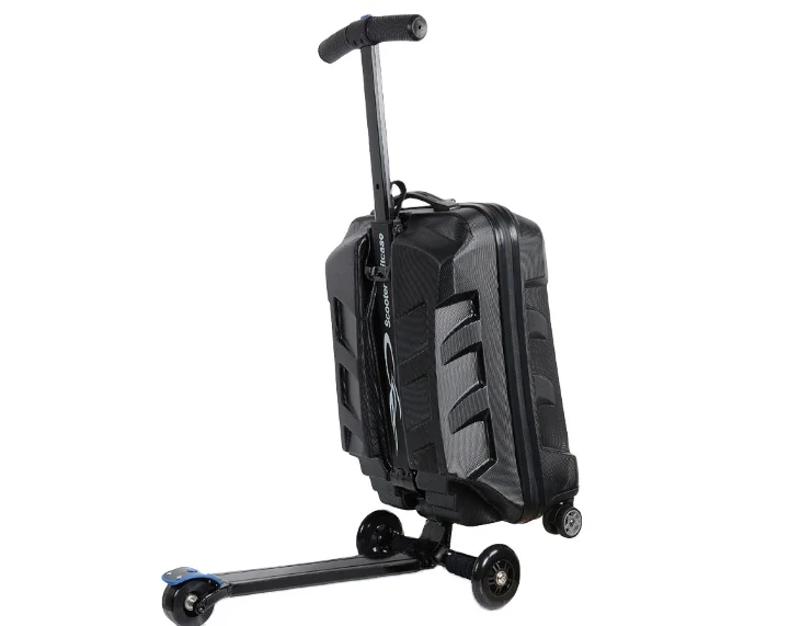 

Personality scooter luggage suitcase foot brake scooter luggage