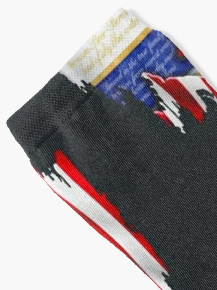 Hamms американский флаг пиво 4 июля носки Мужская мода