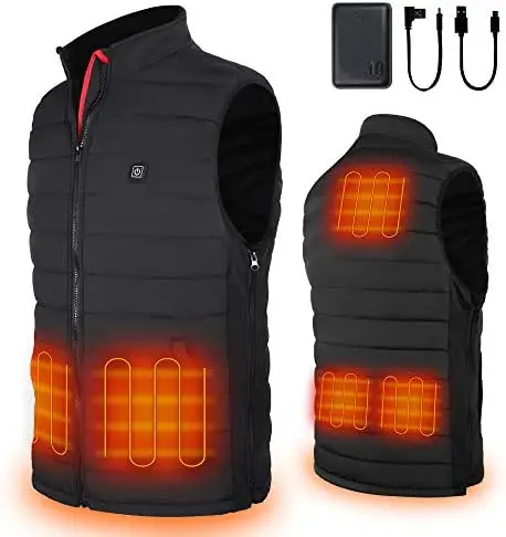 

Heated Vest , Lightweight Heated Vest For Men Women,Skating for Heated Jacket/Sweater/Thermal Underwear Battery