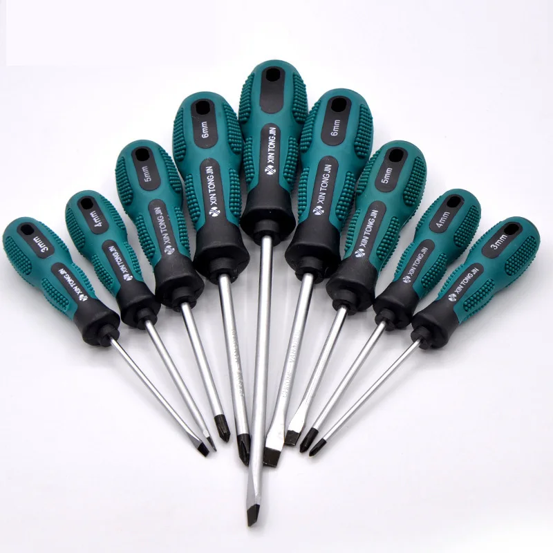 

9 pcs Insulated PP Handle Hand Screwdriver Screw Driver Electrician's Repair Tool Multi Tool Hand Tools