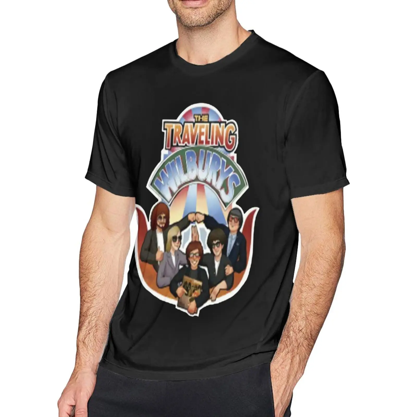 

Мужская футболка для путешествий уилбери, топы, Женская Мужская футболка оверсайз, футболка оверсайз, Мужская футболка